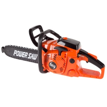Toy Time Toy Chainsaw Power Tool Battery Powered with Pull Cord, Rotating Chain Boys and Girls, Outdoor 684053FRN